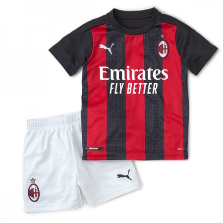 Completo Calcio AC Milan Bambino Divisa Prima 2020/2021 